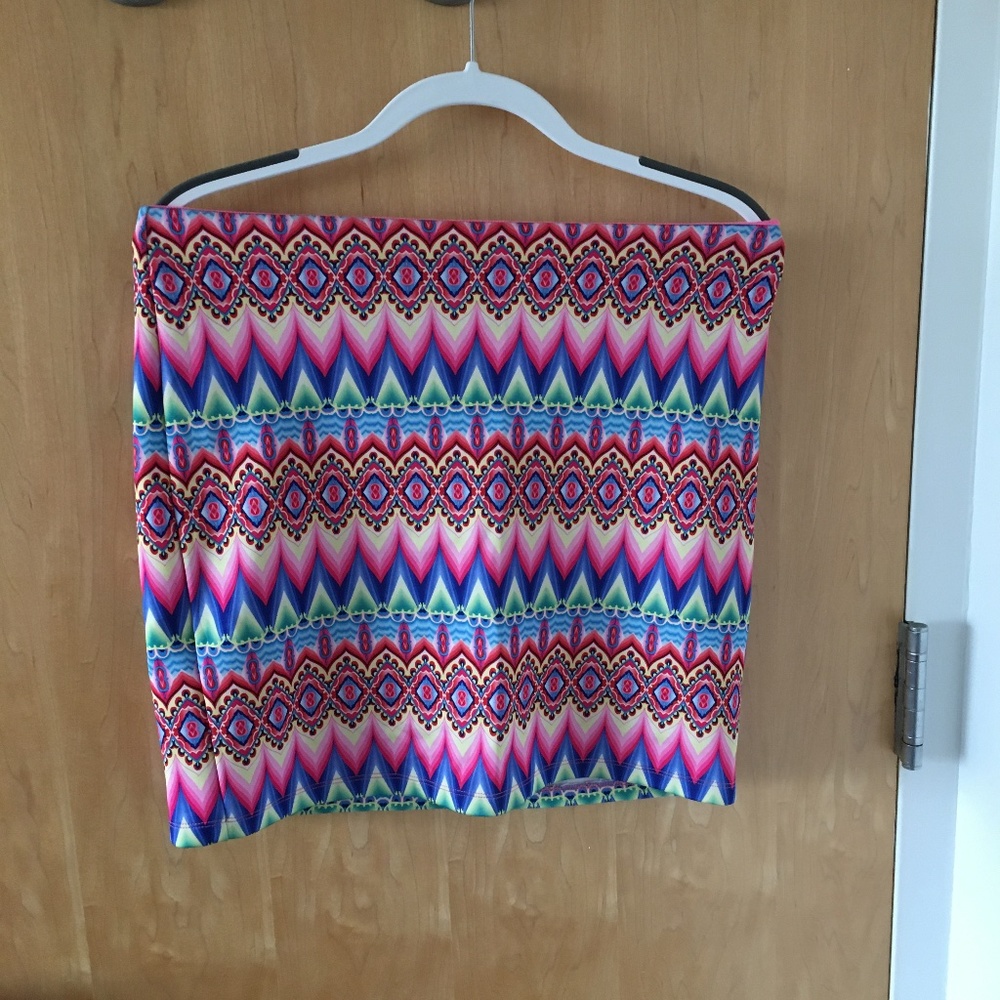 Bohemian Pencil Skirt